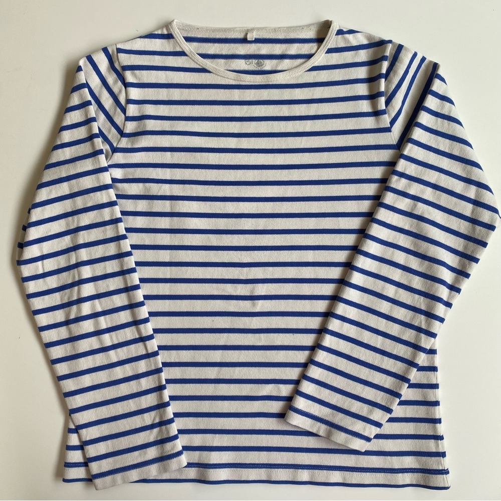 Petit Bateau Striped Long Sleeve Shirt